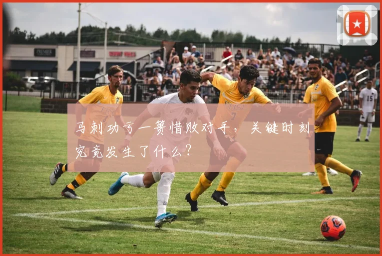 马刺功亏一篑惜败对手，关键时刻究竟发生了什么？